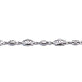 Silver fantasy bracelet decorated with small stones