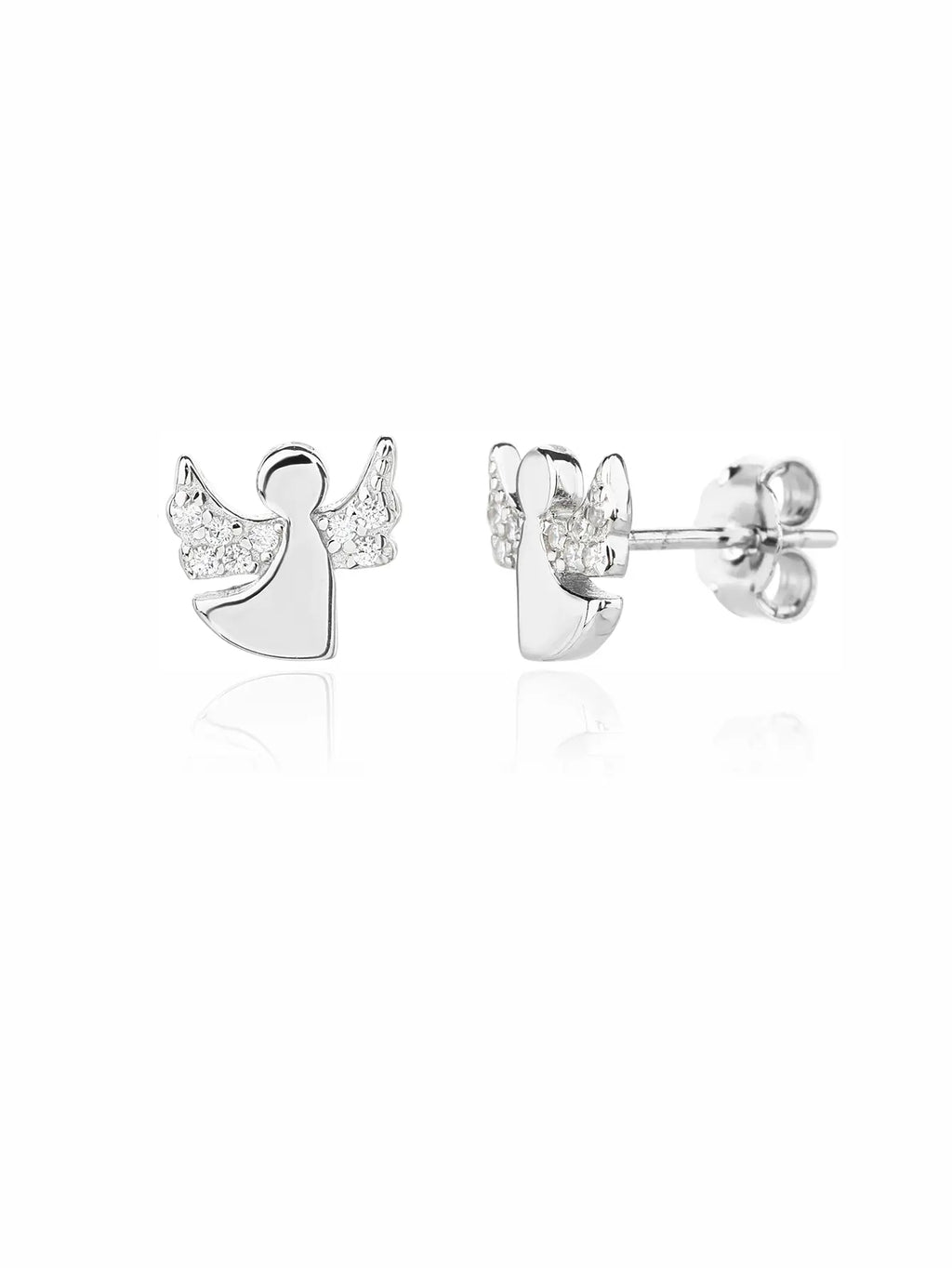 Angel jewel set AG925 silver, rhodium plated (without chain)