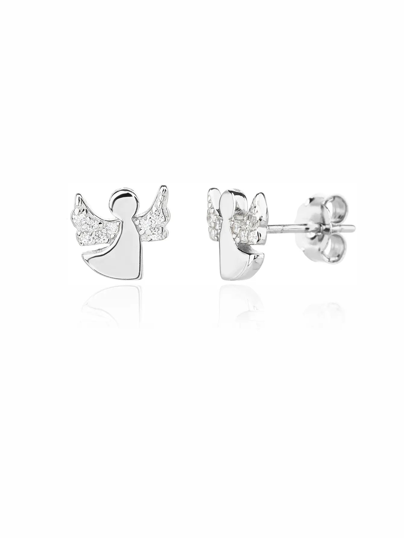 Angel jewel set AG925 silver, rhodium plated (without chain)