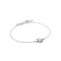 Ania Haie silver bracelet with square pendant