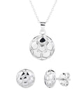 Silver football wedge set