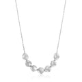 Ania Haie silver necklace with small flat pendants