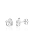 Silver sterling silver Horse earrings