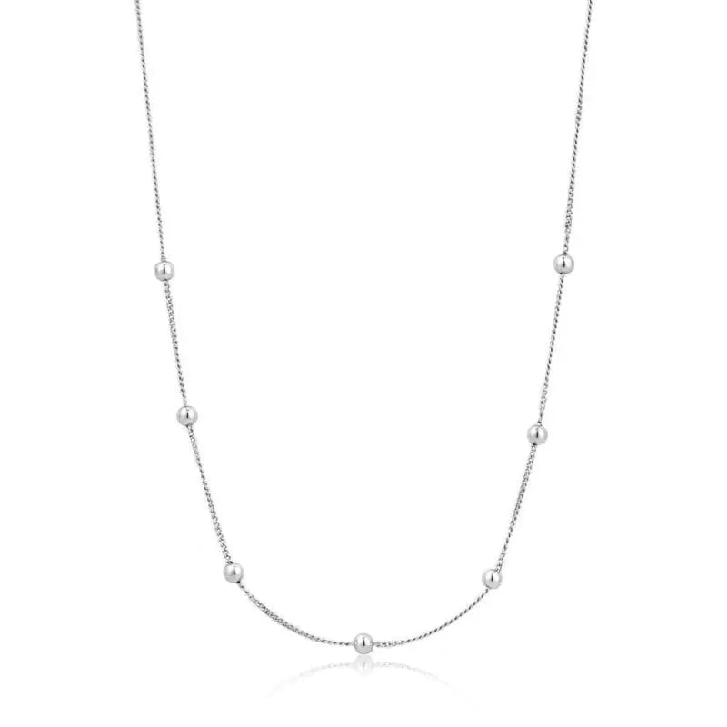 Ania Haie silver modern pearl necklace