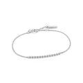 Ania Haie modern silver bracelet with tiny ball decoration