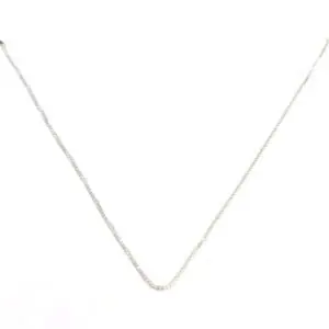 Silver Cube chain 50cm