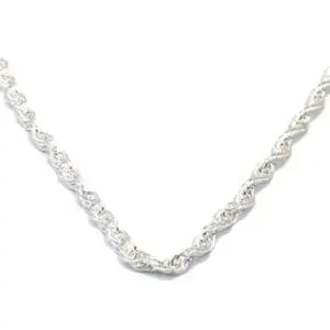 Silver chain Walles 45cm /thickness/