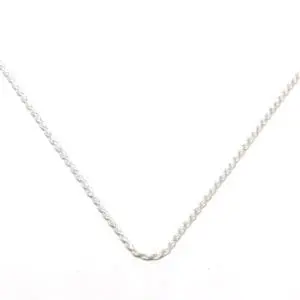 Silver chain Walles 50cm /thin/