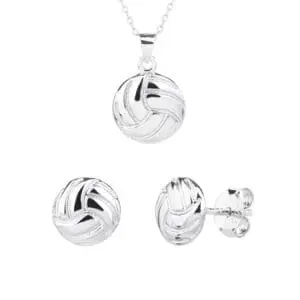 Silver water polo wedge set